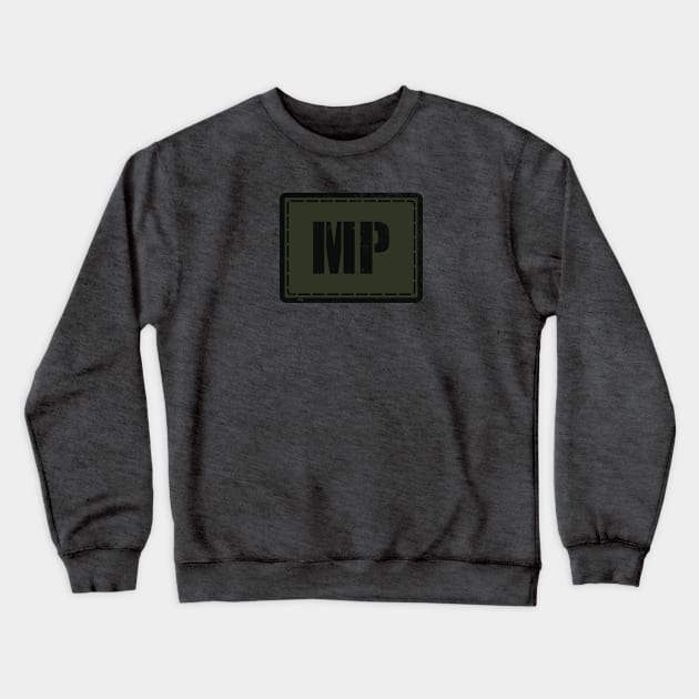 Royal Military Police Patch (distressed) Crewneck Sweatshirt by TCP